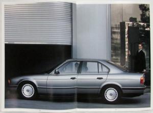1988 BMW 524td Sales Brochure Highlights Through Loading - German Text