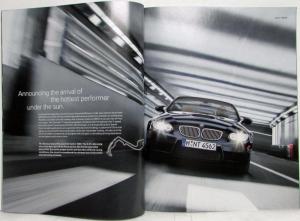 2008 BMW M3 Convertible Prestige Sales Brochure