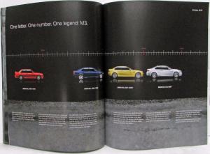 2008 BMW M3 Convertible Prestige Sales Brochure