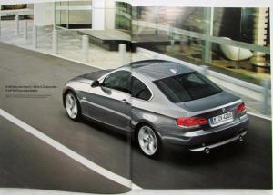 2009 BMW 3 Series Coupe Prestige Sales Brochure