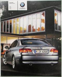 2008 BMW 3 Series Coupe Prestige Sales Brochure