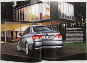 2008 BMW 3 Series Coupe Prestige Sales Brochure