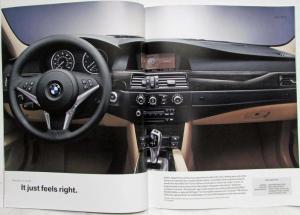 2009 BMW 5 Series Sedan Prestige Sales Brochure