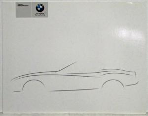 2009 BMW Z4 Roadster Sales Brochure