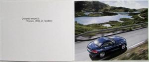 2009 BMW Z4 Roadster Sales Brochure