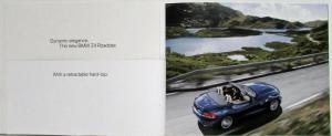 2009 BMW Z4 Roadster Sales Brochure