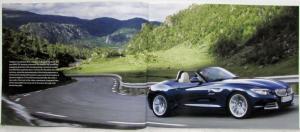 2009 BMW Z4 Roadster Sales Brochure
