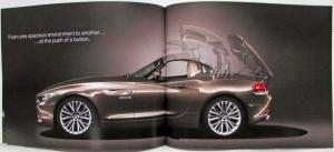 2009 BMW Z4 Roadster Sales Brochure