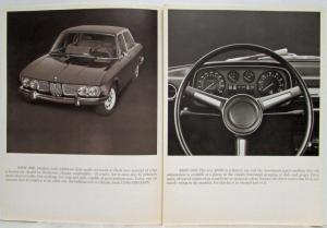 1970 BMW 2500 and 2800 Sales Folder