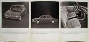 1970 BMW 2500 and 2800 Sales Folder