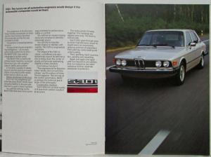 1977 BMW 530i Sports Sedan Sales Brochure