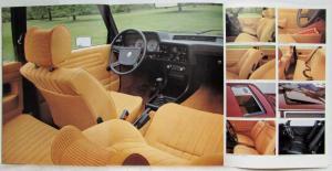 1977 BMW 320i Successor to the 2002 Sales Brochure