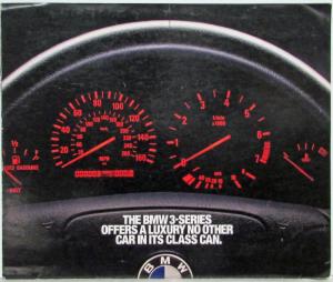 1995 BMW 3-Series Offers a Luxury in Its Class Oversized Sales Brochure