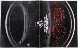 1995 BMW 3-Series Offers a Luxury in Its Class Oversized Sales Brochure