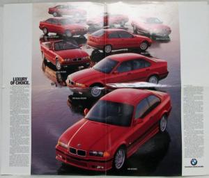 1995 BMW 3-Series Offers a Luxury in Its Class Oversized Sales Brochure