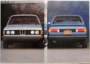 1980 BMW 320i Sales Brochure
