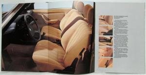 1980 BMW 320i Sales Brochure