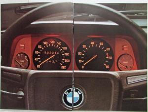 1976 BMW 518 520 520i 525 528 Sales Brochure - French Text