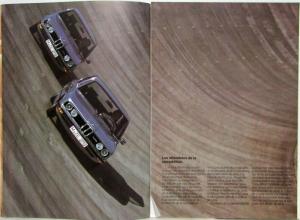 1976 BMW 518 520 520i 525 528 Sales Brochure - French Text