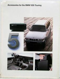 1992 BMW 525i Touring Accessories Sales Folder