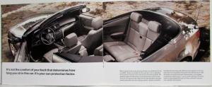 2008 BMW 1 Series Convertible Small Sales Brochure 118i 120i 125i 135i 120d