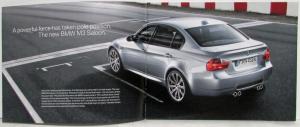 2007 BMW New M3 Saloon Small Sales Brochure