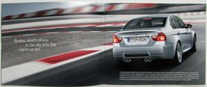 2007 BMW New M3 Saloon Small Sales Brochure