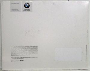 2004 BMW 6-Series Coupe Double Fold-Out Sales Brochure