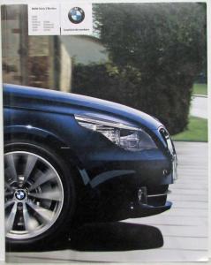 2008 BMW 5 Series Berline Sales Brochure - French Text