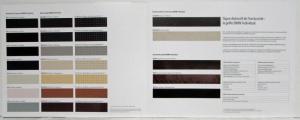 2008 BMW 5 Series Berline Color and Upholstery Selections Folder - French Text