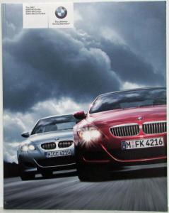 2007 BMW M5 Sedan and M6 Coupe/Convertible Sales Brochure