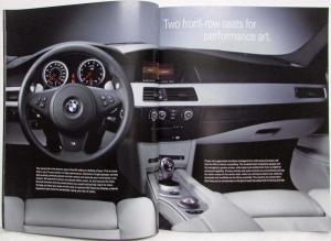 2007 BMW M5 Sedan and M6 Coupe/Convertible Sales Brochure