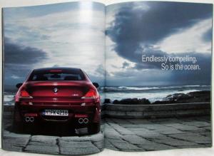 2007 BMW M5 Sedan and M6 Coupe/Convertible Sales Brochure