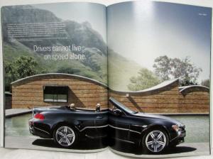 2007 BMW M5 Sedan and M6 Coupe/Convertible Sales Brochure