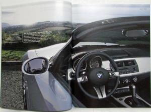 2006 BMW New Z4 Roadster and Coupe Prestige Sales Brochure - German Text
