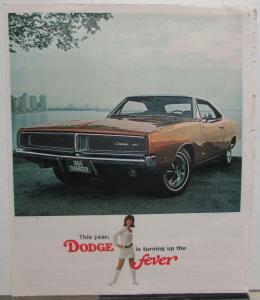 1969 Dodge Insert Sales Ad Dart Coronet Charger Monaco Polara Adventurer