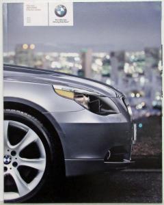 2004 BMW 5 Series Sedan Prestige Sales Brochure - 525i 530i 545i