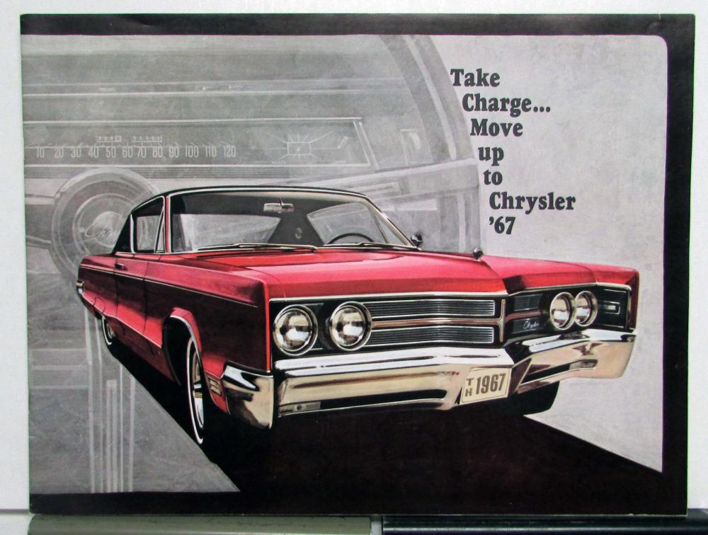1967 Chrysler New Yorker Town and Country 300 Newport Option Feature Brochure XL