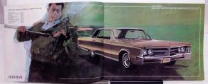 1967 Chrysler New Yorker Town and Country 300 Newport Option Feature Brochure XL