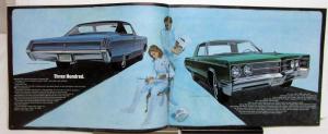 1967 Chrysler New Yorker Town and Country 300 Newport Option Feature Brochure XL