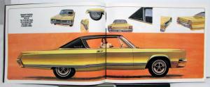 1967 Chrysler New Yorker Town and Country 300 Newport Option Feature Brochure XL