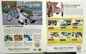 1963 Chevrolet Dealer Promotional Mailers Body Repair & Guardian Maintenance