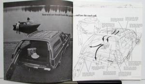 1970 Chrysler Trailer Towing Package Diagrams Options Brochure Tri-Fold XL