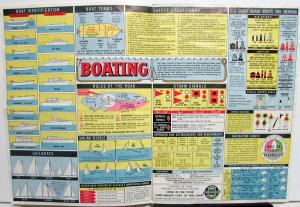 1959 Chevrolet Dealer Promotional Mailer Safety Services & Boating Guide