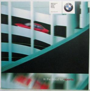 2002 BMW 3 Series Small Sales Folder - French Text