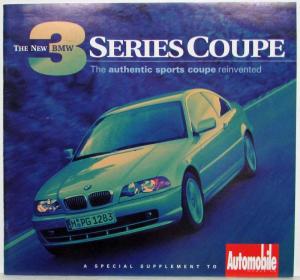 2000 BMW 3 Series Sports Coupe Reinvented Automobile Magazine Supplement