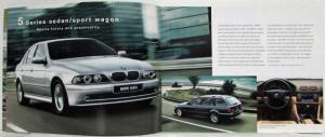 2003 BMW Full Lines Sales Brochure Z8 Z4 X5 3 5 7 Series M Cars