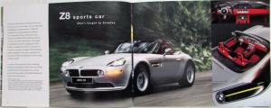 2003 BMW Full Lines Sales Brochure Z8 Z4 X5 3 5 7 Series M Cars