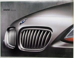 2003 BMW Full Lines Sales Brochure Alpina Roadster Z4 X5 3 5 7 Series M Cars