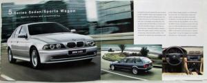 2003 BMW Full Lines Sales Brochure Alpina Roadster Z4 X5 3 5 7 Series M Cars